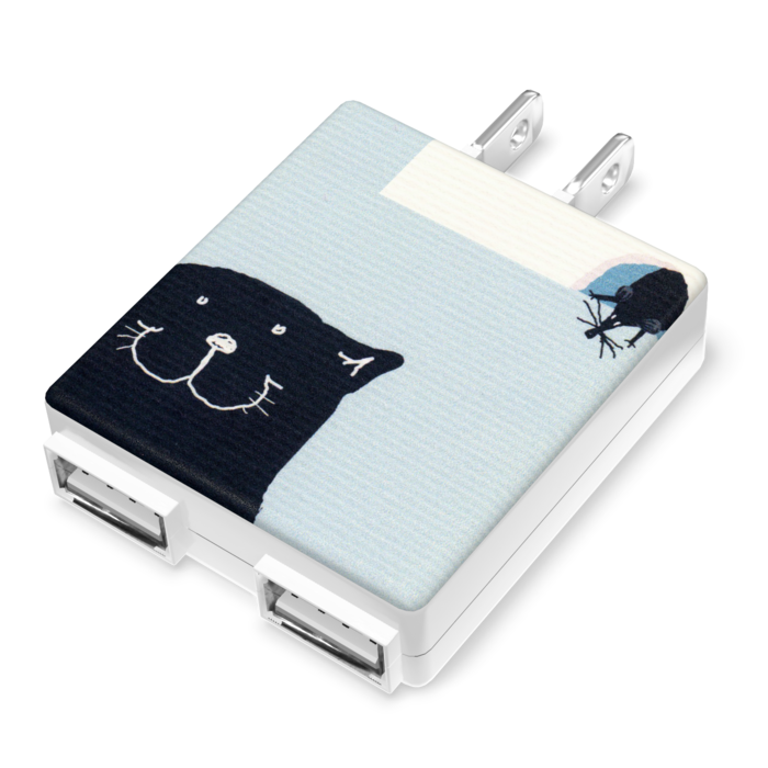 ねこねず・ACアダプター - 50×55mm