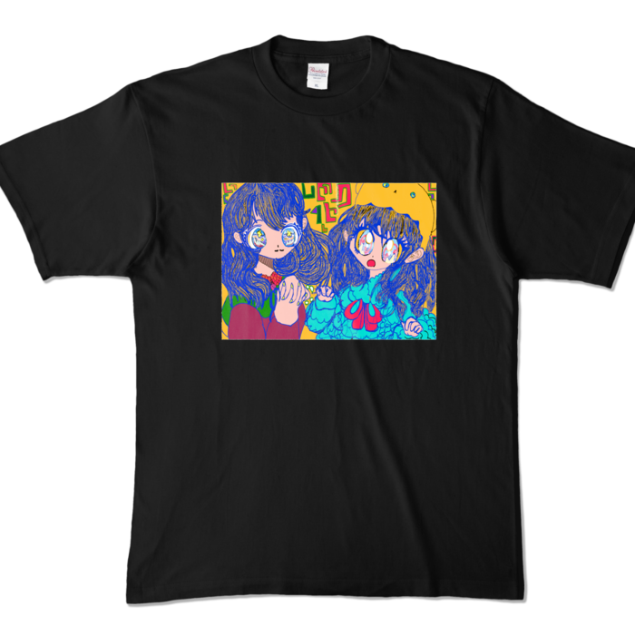 カラーTシャツ - XL - ブラック (濃色)