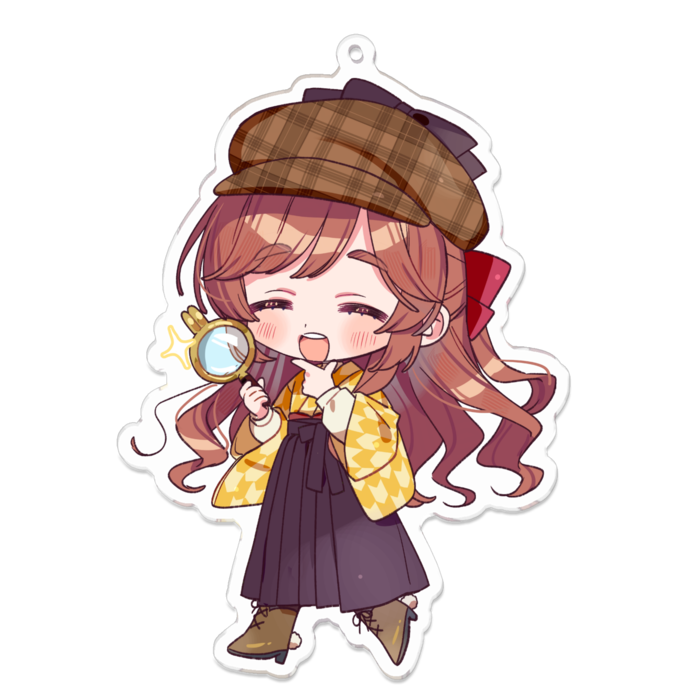 アクリルキーホルダー - 100 x 100 (mm)