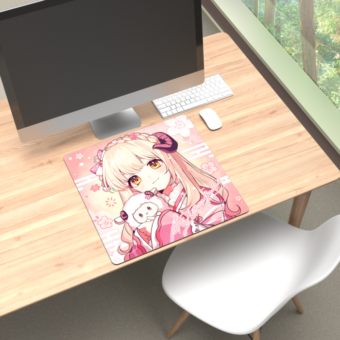 大正浪漫ひつじプレイマット - 450 × 450mm