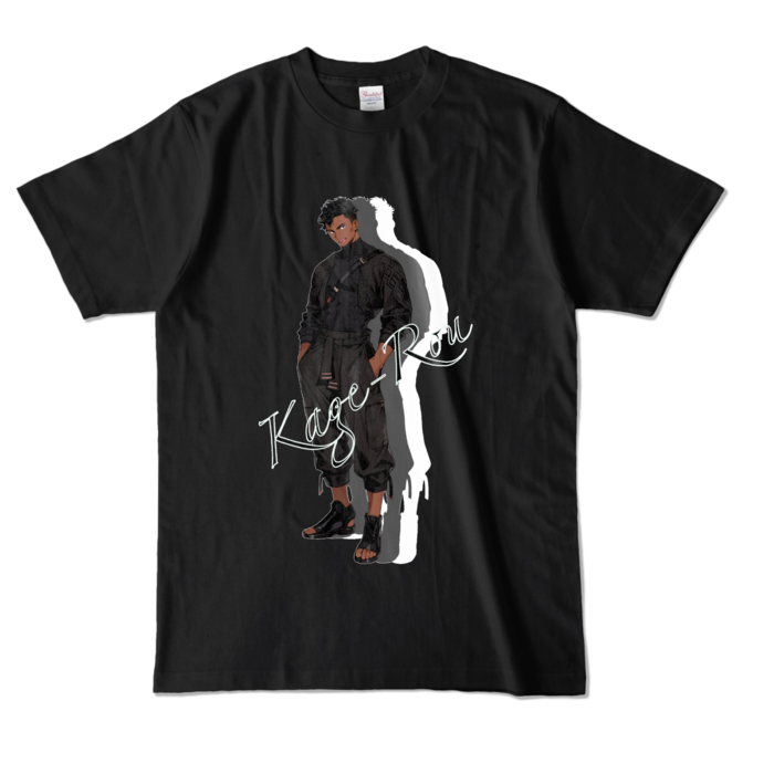 カラーTシャツ - L - ブラック (濃色)