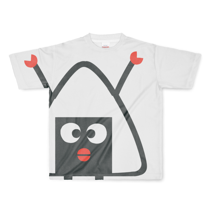 フルグラフィックTシャツ - L - 正面印刷のみ