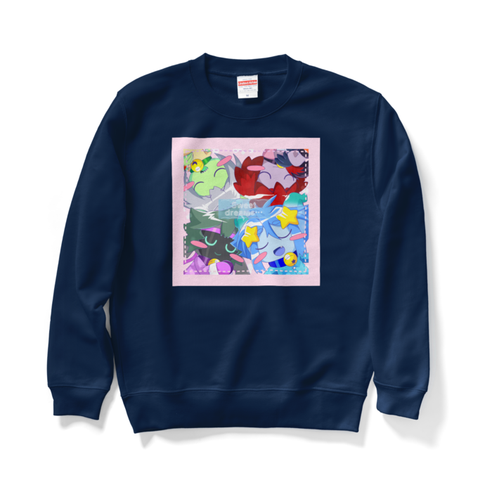 sweet dreams スウェット - M - ネイビー