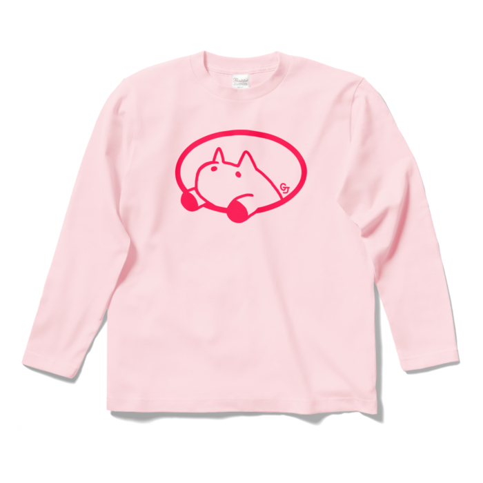 ロングスリーブTシャツ - S - ライトピンク