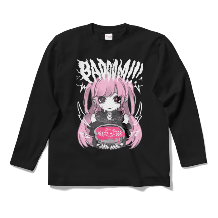 ロングスリーブTシャツ - S - ブラック