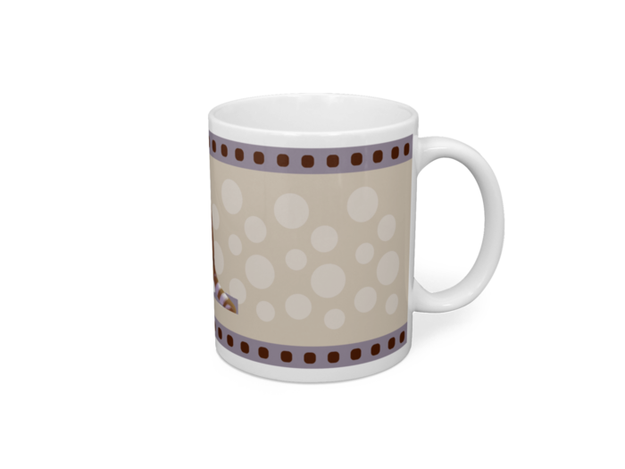 マグカップ - 直径 8 cm / 高さ 9.5 cm