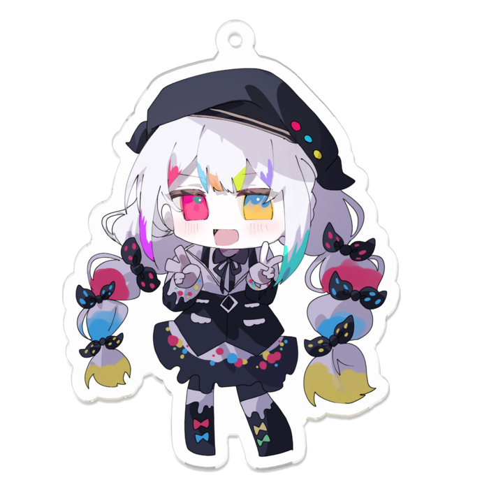 アクリルキーホルダー - 70 x 70 (mm)