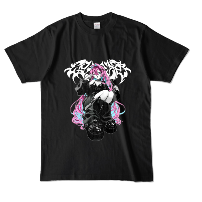 カラーTシャツ - L - ブラック (濃色)