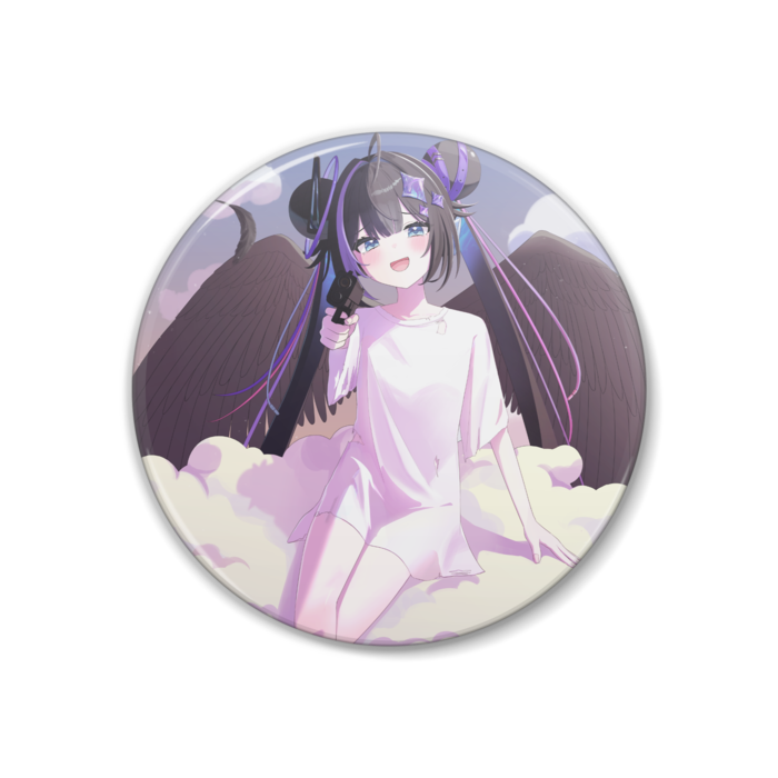 ナコイコナ缶バッジ(堕天使) - 38mm