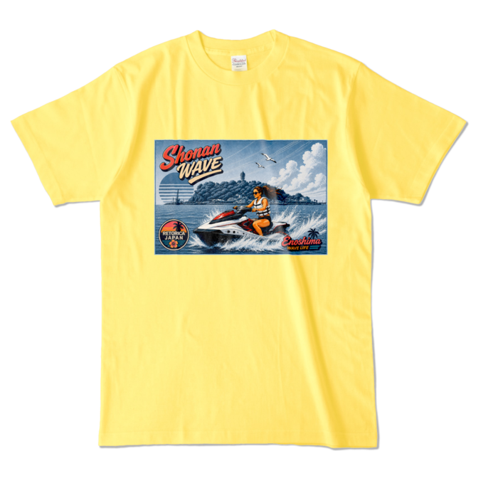 カラーTシャツ - L - イエロー (濃色)