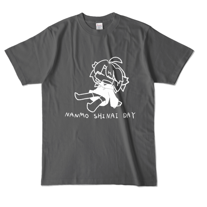 カラーTシャツ - L - チャコール (濃色)