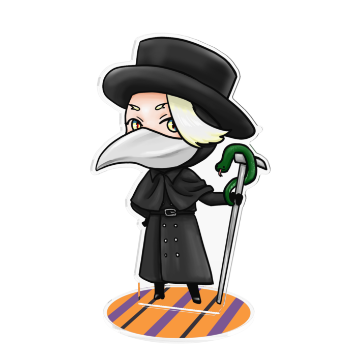 アクリルフィギュア - 160x160mm