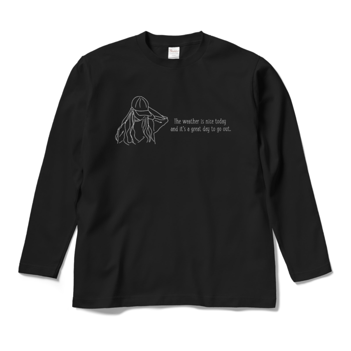 ロングスリーブTシャツ - M - ブラック