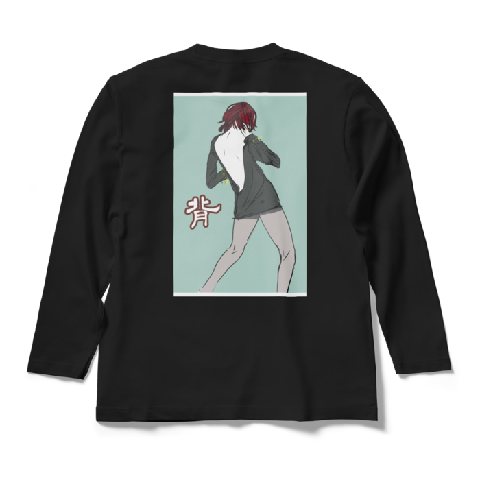 ロングスリーブTシャツ - M - ブラック