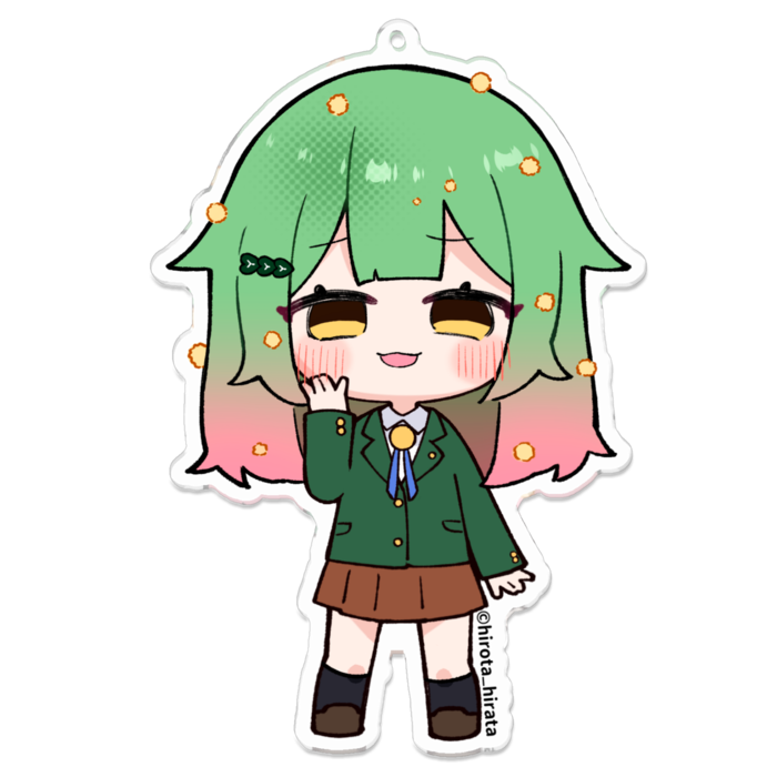 アクリルキーホルダー - 100 x 100 (mm)