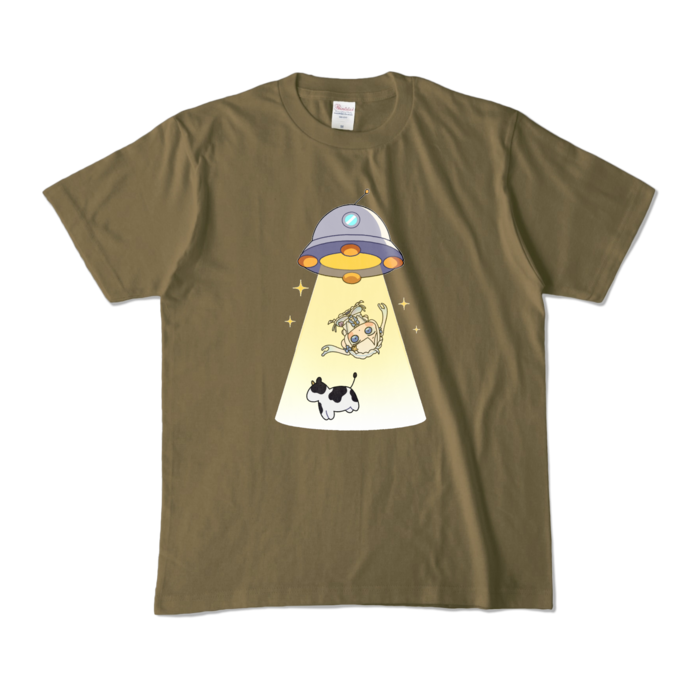 カラーTシャツ - M - オリーブ (濃色)