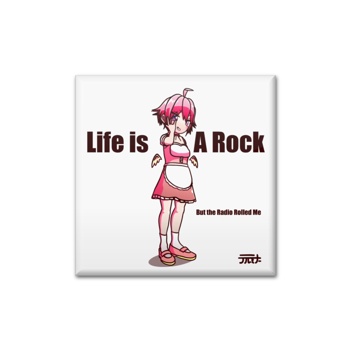 缶バッジ - 四角形40mm