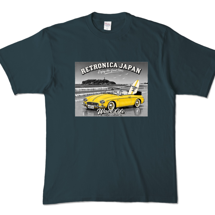 カラーTシャツ - XL - デニム (濃色)
