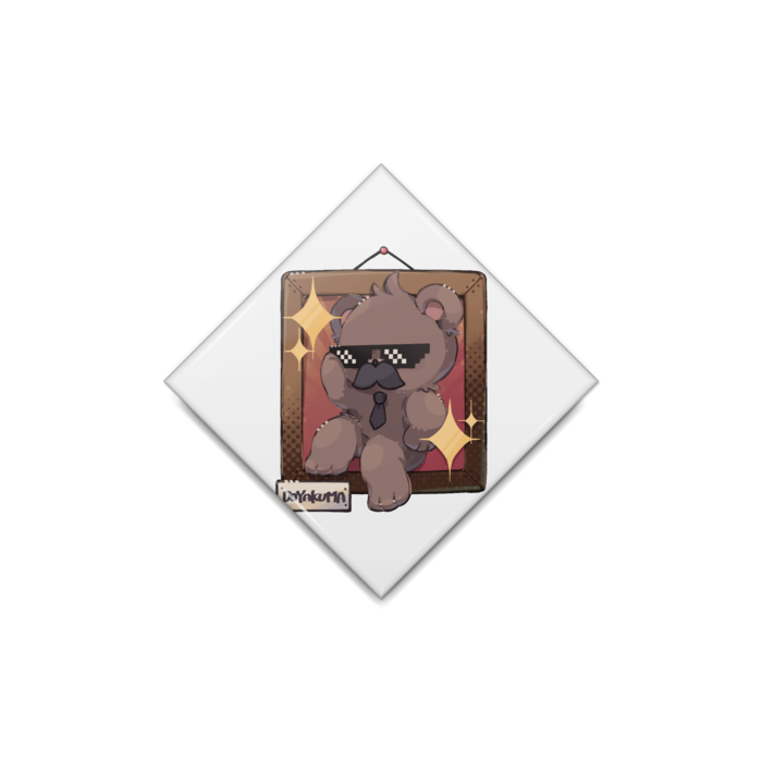 缶バッジ - ひし形40mm