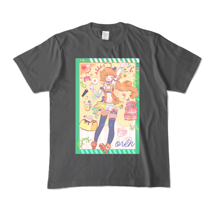 カラーTシャツ - M - チャコール (濃色)