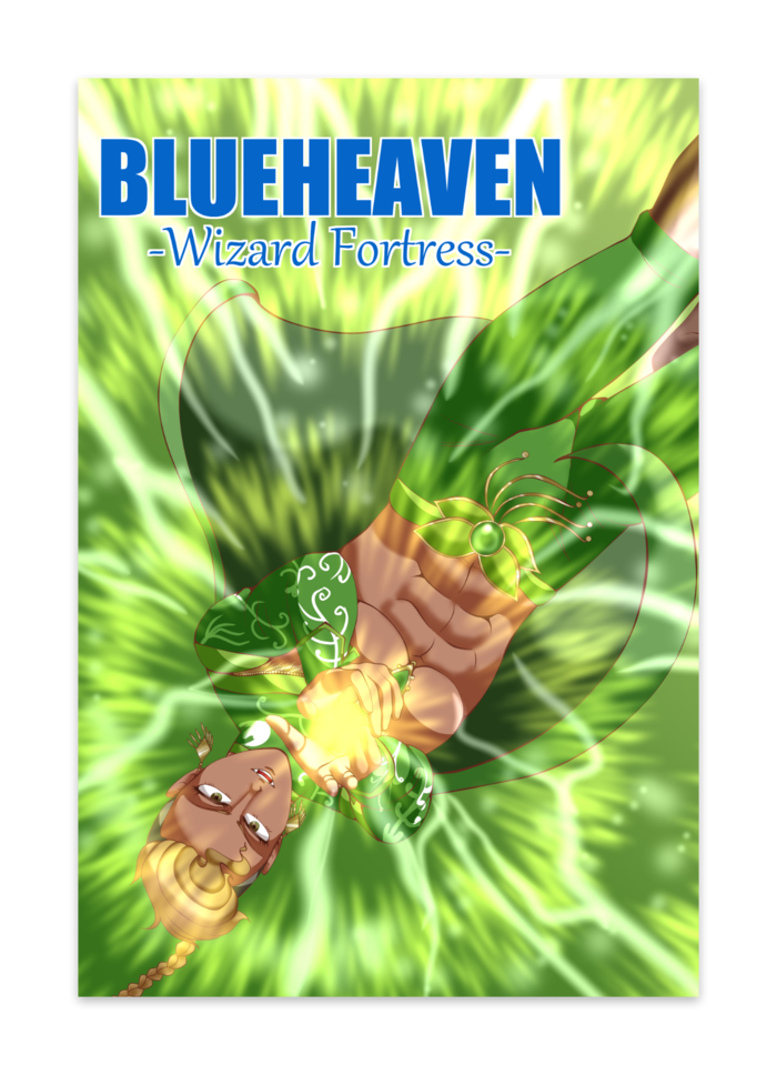 Blueheaven Wizardfortress ポストカード 光輪の将 ジュピター Rose Garden Booth