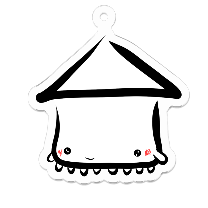 アクリルキーホルダー - W50 × 50mm 以内