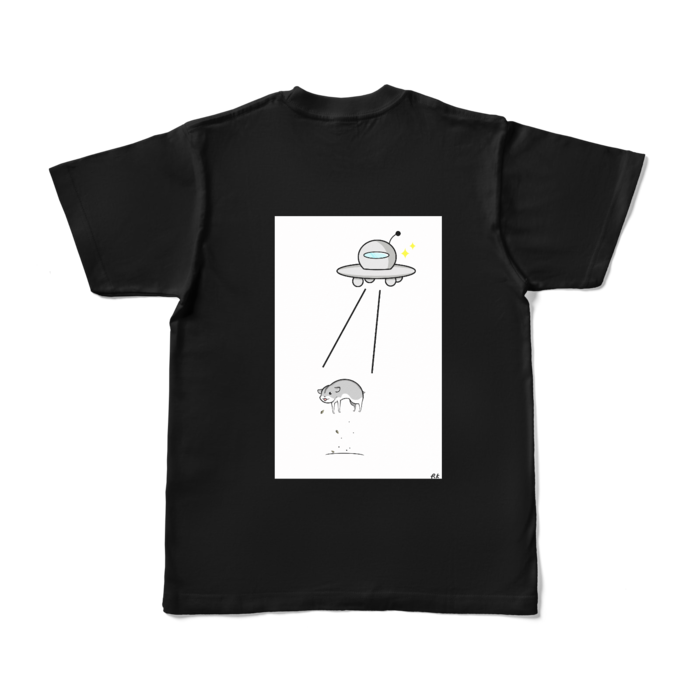 カラーTシャツ - S - ブラック (濃色)