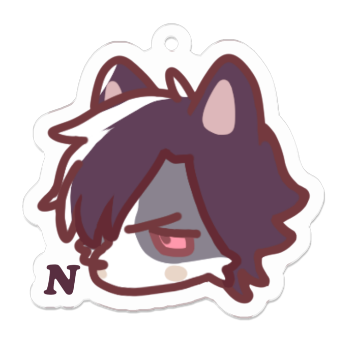 アクリルキーホルダー - 50 x 50 (mm)