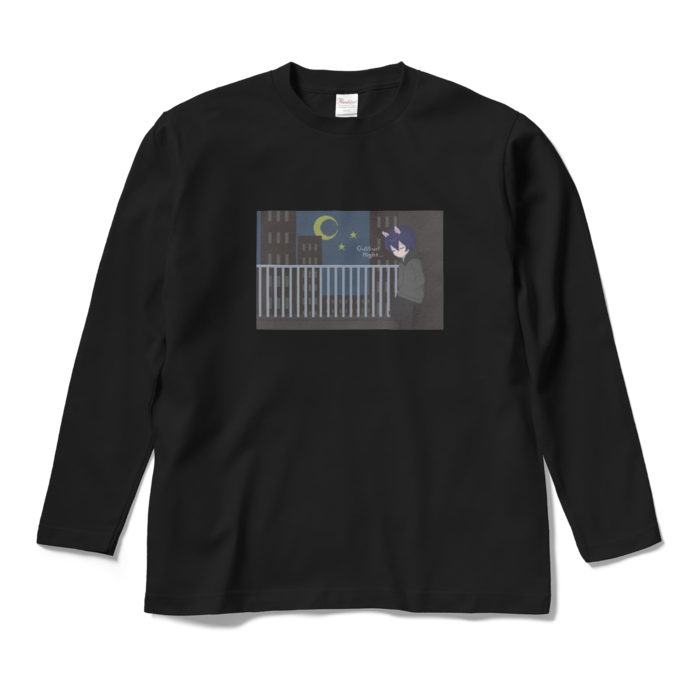 ロングスリーブTシャツ - M - ブラック