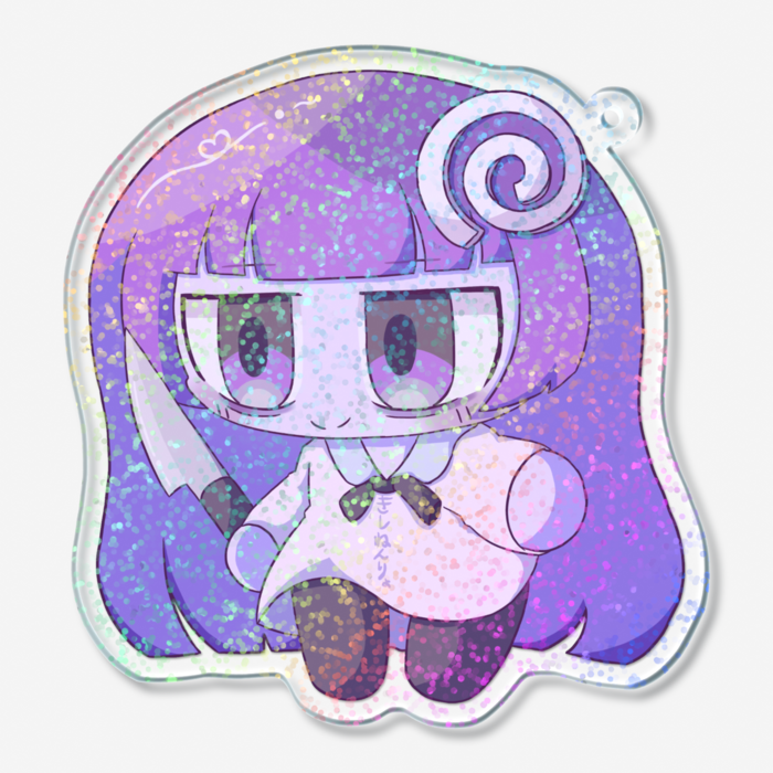 きしねんりょ ホログラムアクリルキーホルダー - 70 × 70mm(2)