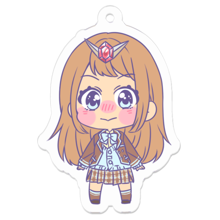 アクリルキーホルダー50mm　おしる