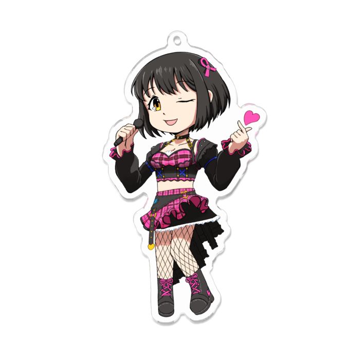 アクリルキーホルダー - 100 x 100 (mm)