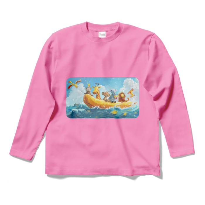 ロングスリーブTシャツ - S - ピンク