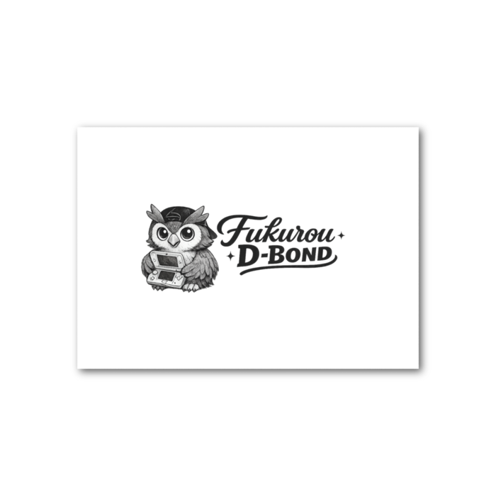 フォト風カード - 横 - 両面