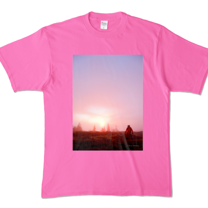 カラーTシャツ - XL - ピンク (濃色)