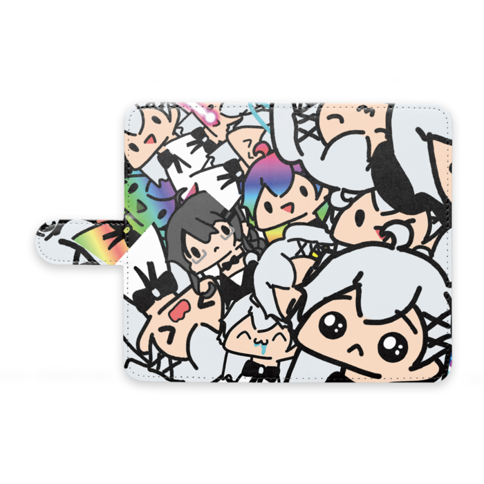 手帳型Androidケース - M - ストラップ穴 なし
