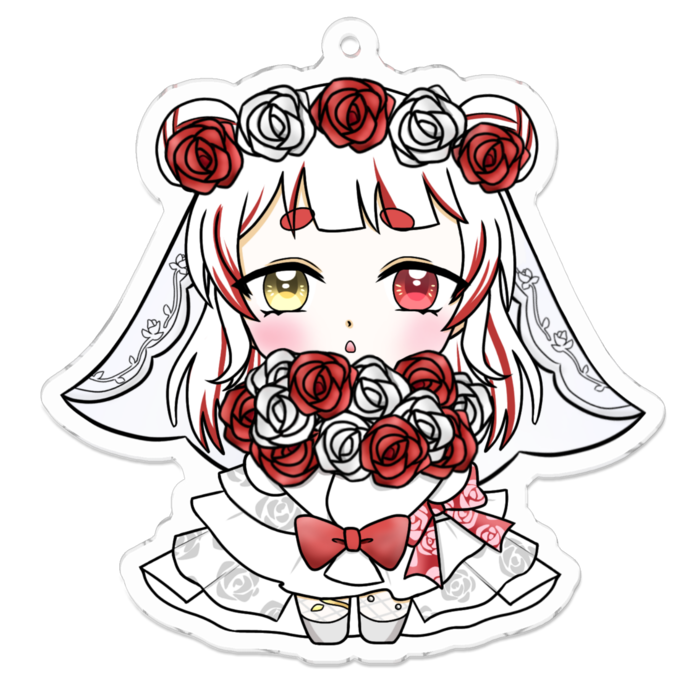 アクリルキーホルダー - 70 x 70 (mm)