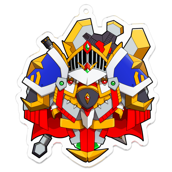 アクリルキーホルダー - 70 x 70 (mm)