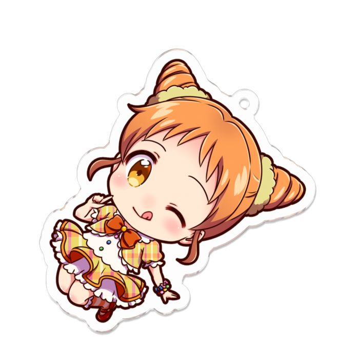 アクリルキーホルダー - 70 x 70 (mm)