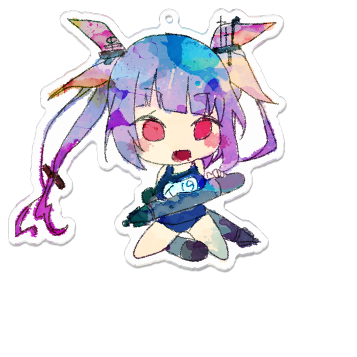 アクリルキーホルダー - 100 x 100 (mm)