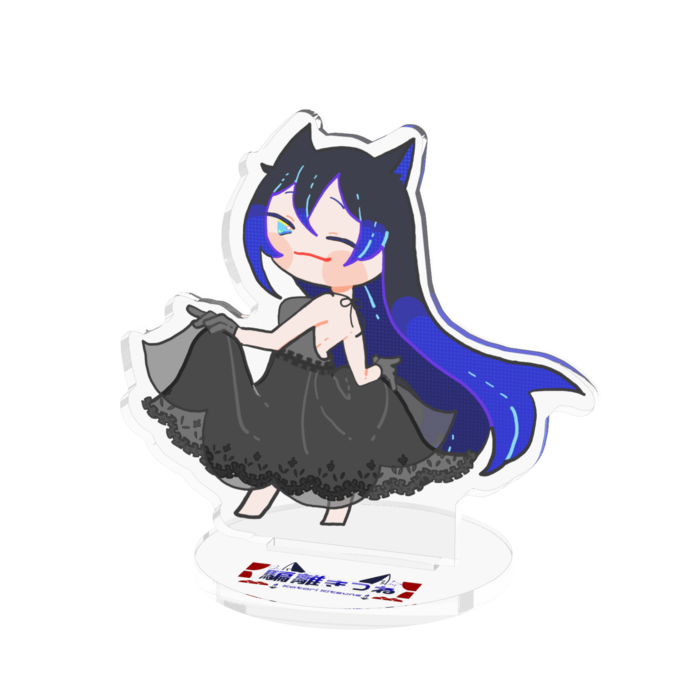 サマードレス　立つ- 70x70mm(7)