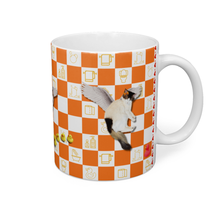 マグカップ - 直径 8 cm / 高さ 9.5 cm