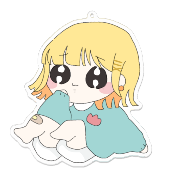 アクリルキーホルダー - 100 x 100 (mm)