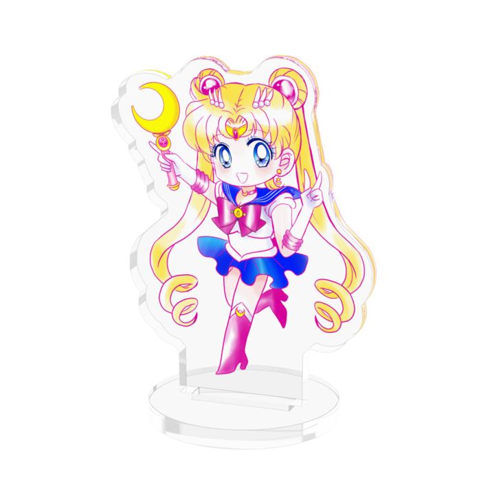 アクリルフィギュア - 50x50mm(セーラームーン)