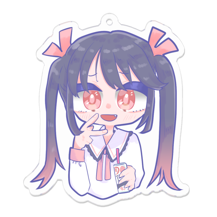 アクリルキーホルダー - 70 x 70 (mm)