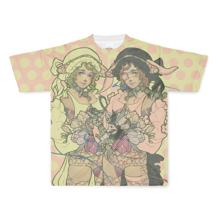 フルグラフィックTシャツ - L - 正面印刷のみ