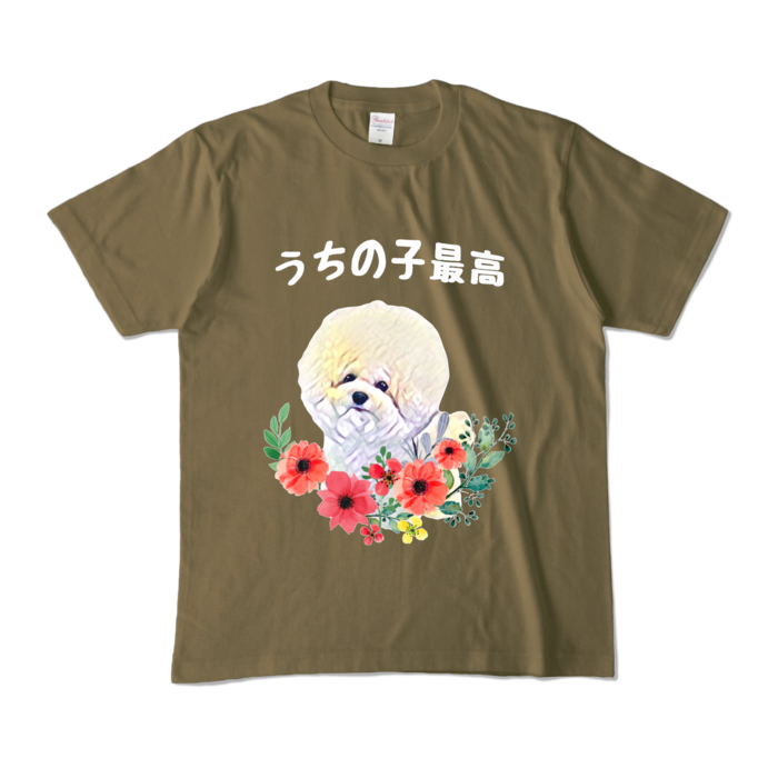 カラーTシャツ - M - オリーブ (濃色)