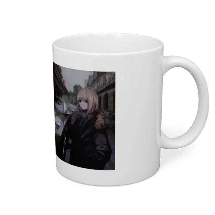 マグカップ - 直径 8 cm / 高さ 9.5 cm