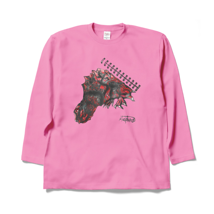 ロングスリーブTシャツ - XL - ピンク