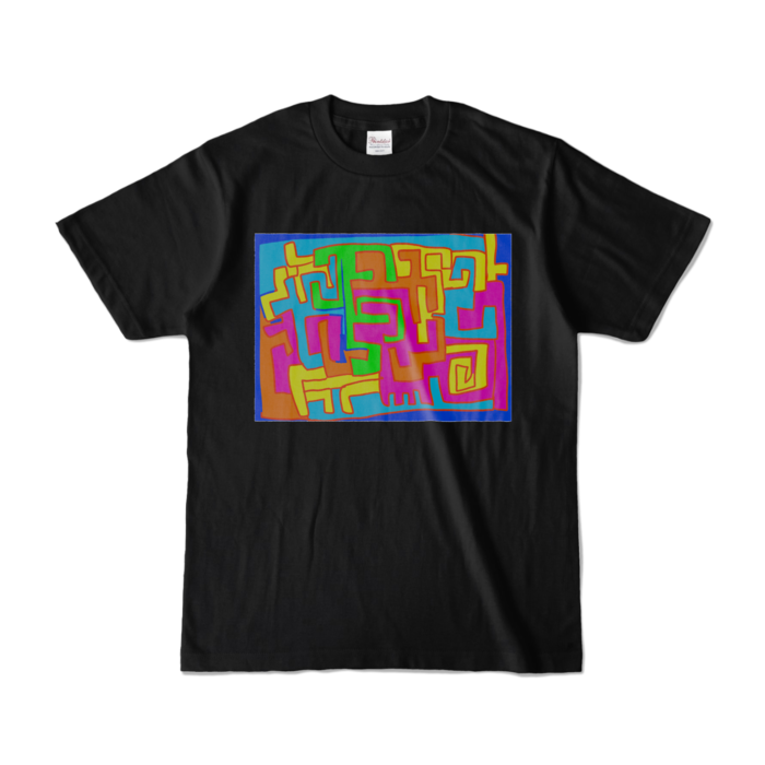 カラーTシャツ - S - ブラック (濃色)